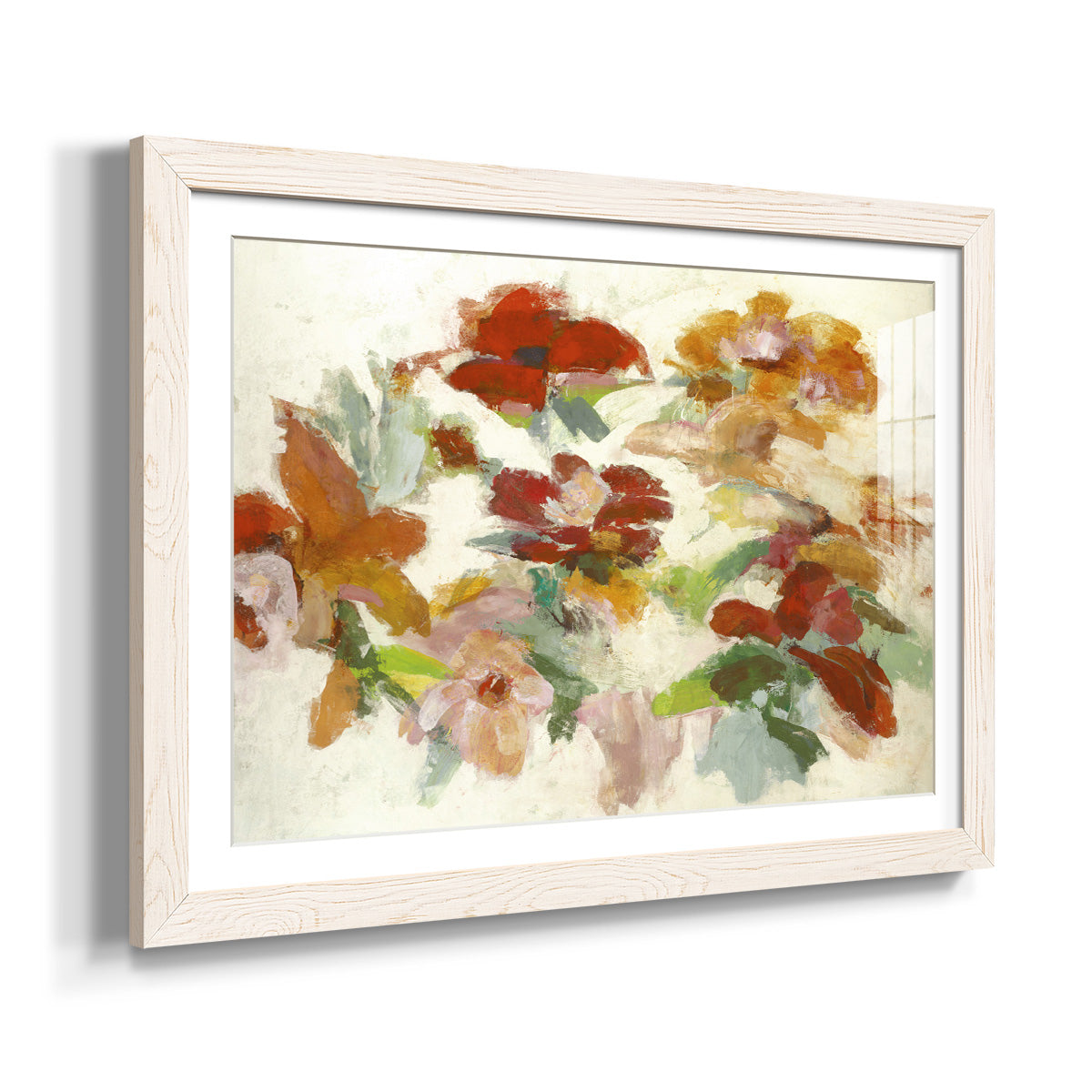 Floral Impressions V1-Premium Framed Print - Ready to Hang