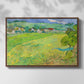 Les Vessenots in Auvers, 1890 - Floater Framed Canvas Print