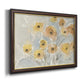 Sunset Poppies I Premium Framed Canvas- Ready to Hang