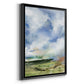 Spring Air II - Modern Framed Canvas Print