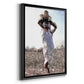 Her Dance I - Modern Framed Canvas Print