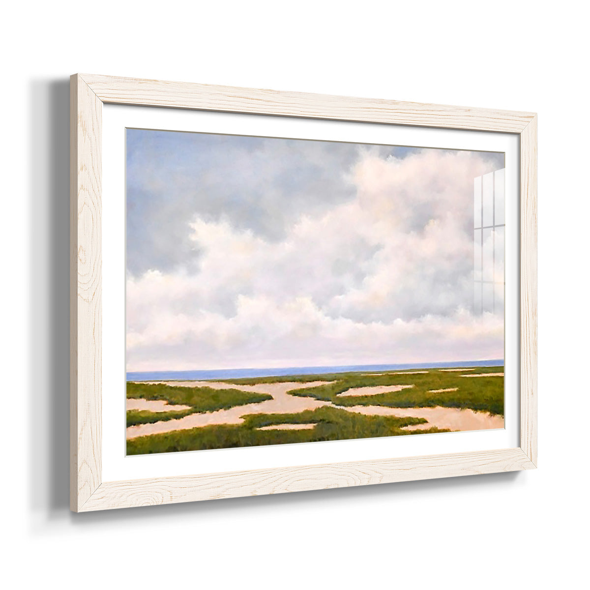 Beach Dunes - Barnwood Framed Art Print