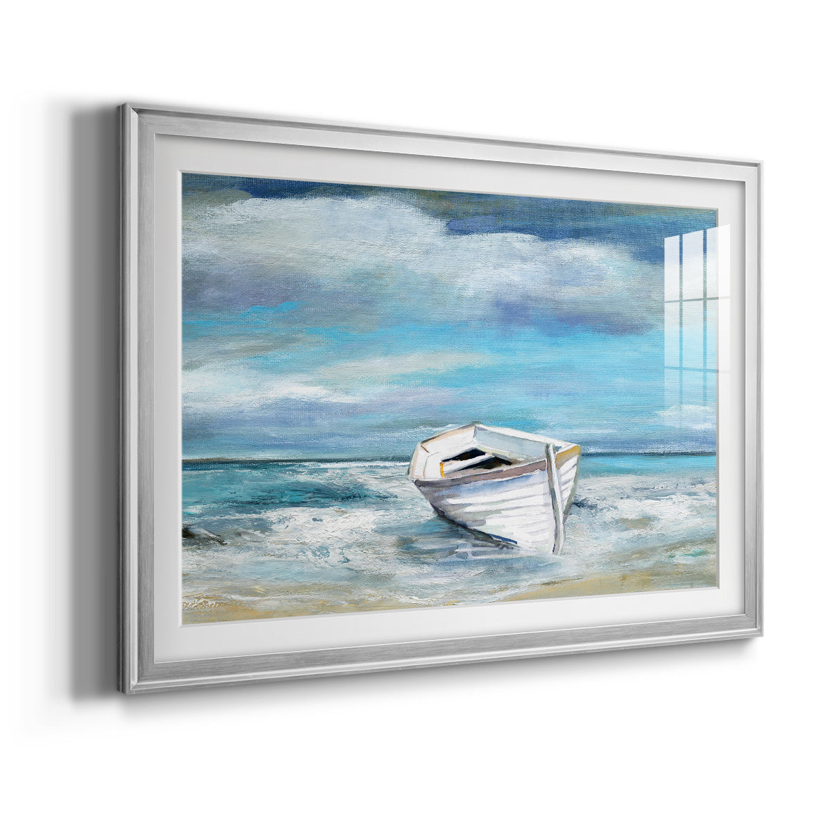 Classic Coast - Modern Framed Art Print