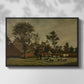 Farmhouse, c. 1865-1875 - Floater Framed Canvas Print