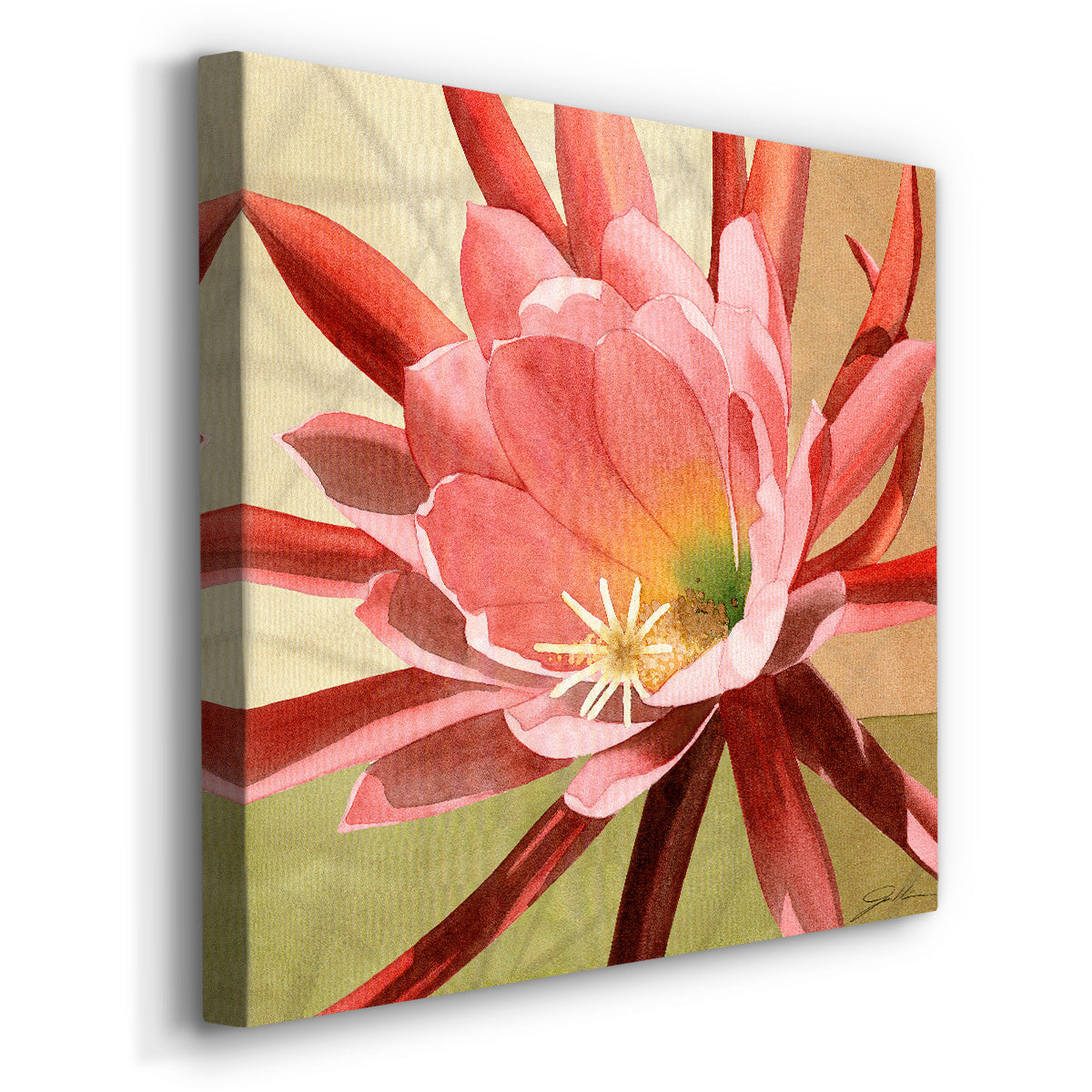 Desert Bloom I - Canvas Art Print