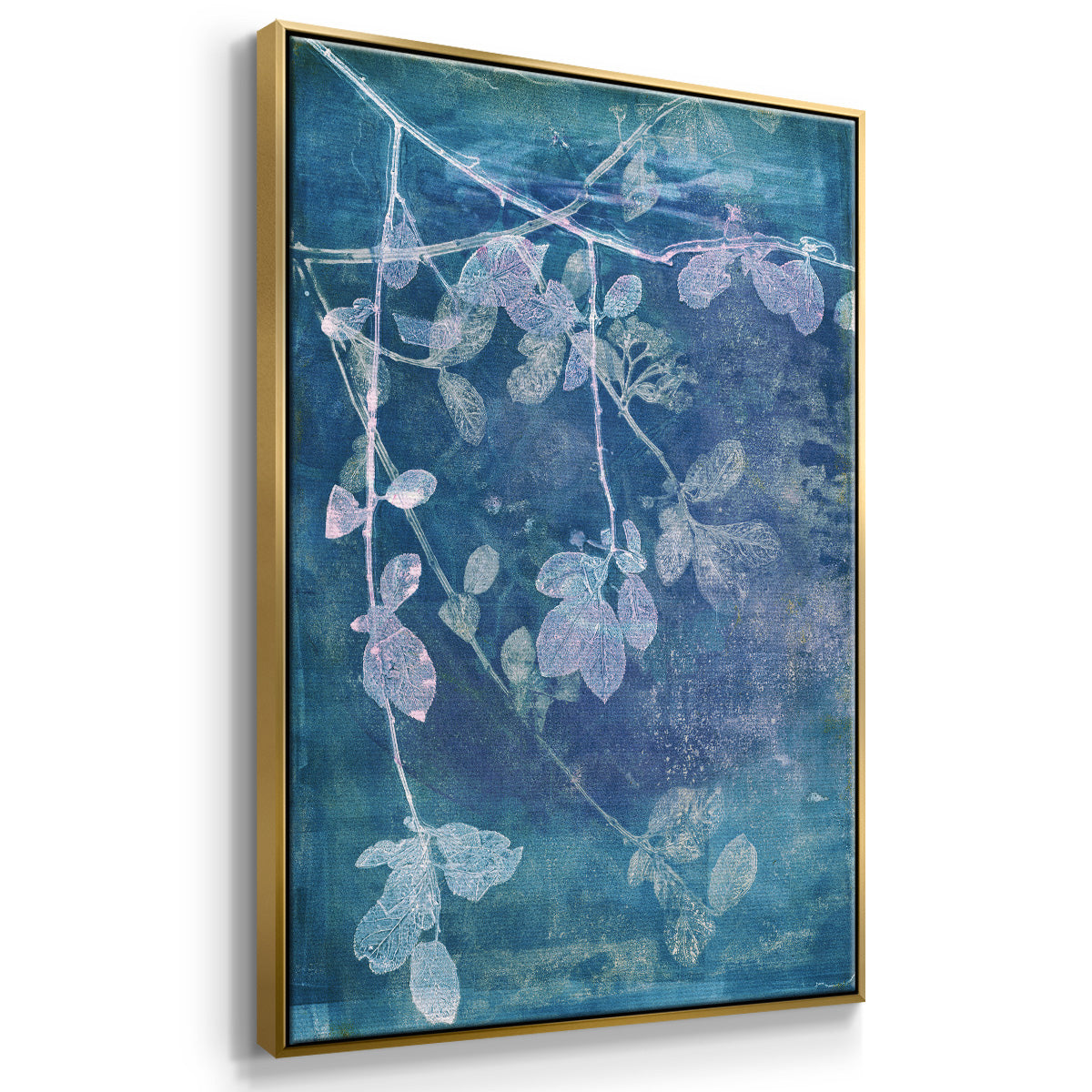 Branching Out VII - Framed Premium Gallery Wrapped Canvas L Frame - Ready to Hang