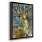 Oak Tree - Modern Framed Canvas Print