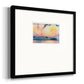 Prism Seascape III Premium Framed Print Double Matboard