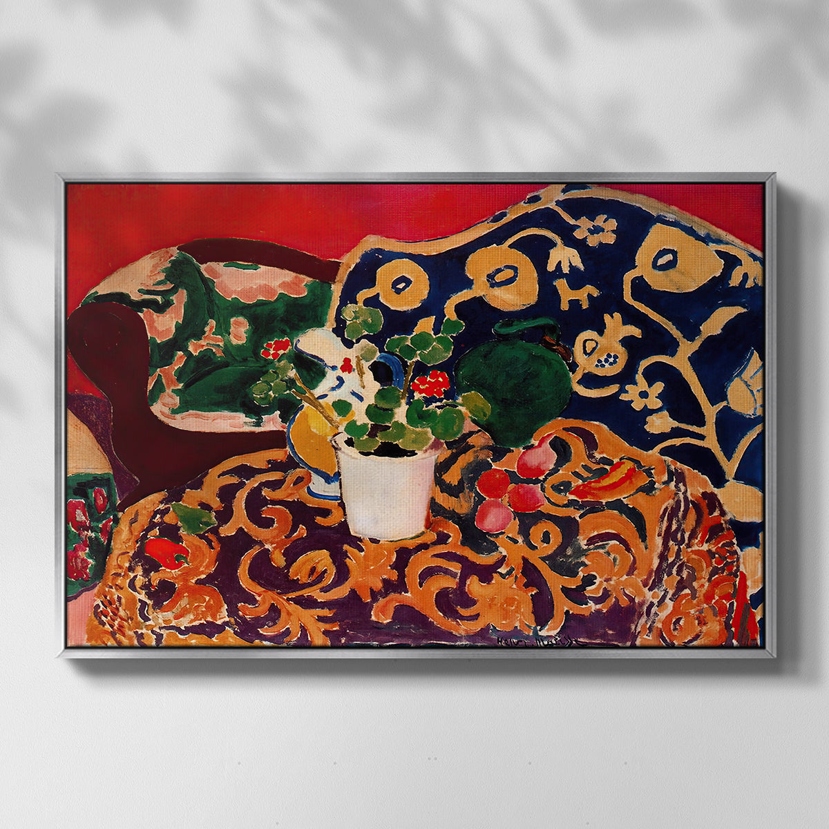 Spanish Still Life, c. 1910 - Floater Framed Canvas Print