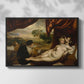 Venus and the Lute Player, c. 1565-1570 - Floater Framed Canvas Print