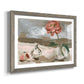 Vase of Pink Flowers IV - Barnwood Framed Art Print