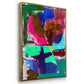 Brights Strokes I - Floater Framed Canvas Set