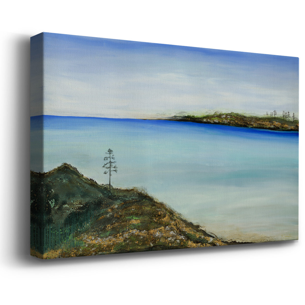 On A Clear Day Premium Gallery Wrapped Canvas - Ready to Hang