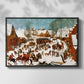 Massacre of the Innocents, c. 1565-1567 - Floater Framed Canvas Print