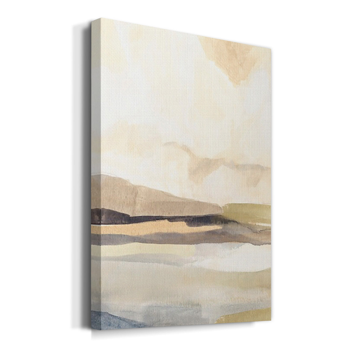 Slate Movement III Premium Gallery Wrapped Canvas - Ready to Hang