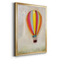 Lucky Hot Air Balloon -  Framed Canvas Print