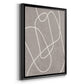 Fissures II - Modern Framed Canvas Print