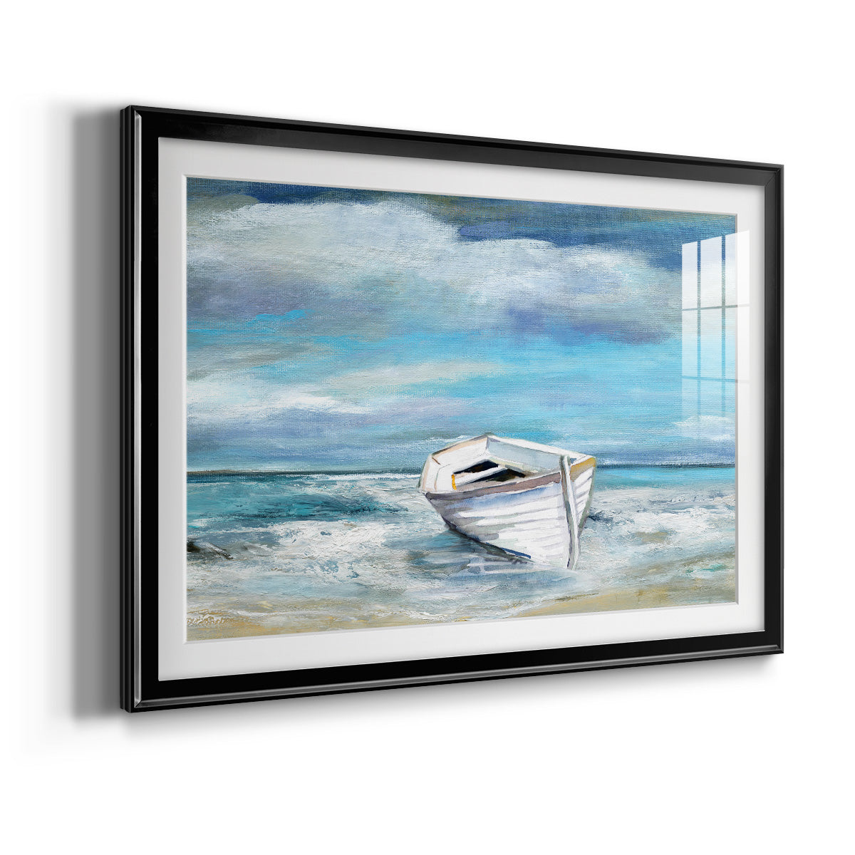 Classic Coast - Modern Framed Art Print