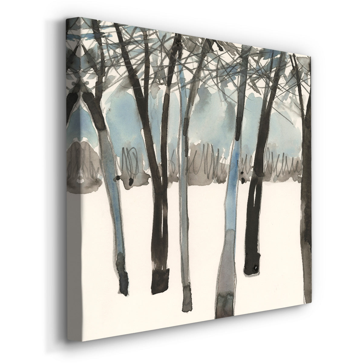 Winter Treeline II-Premium Gallery Wrapped Canvas - Ready to Hang