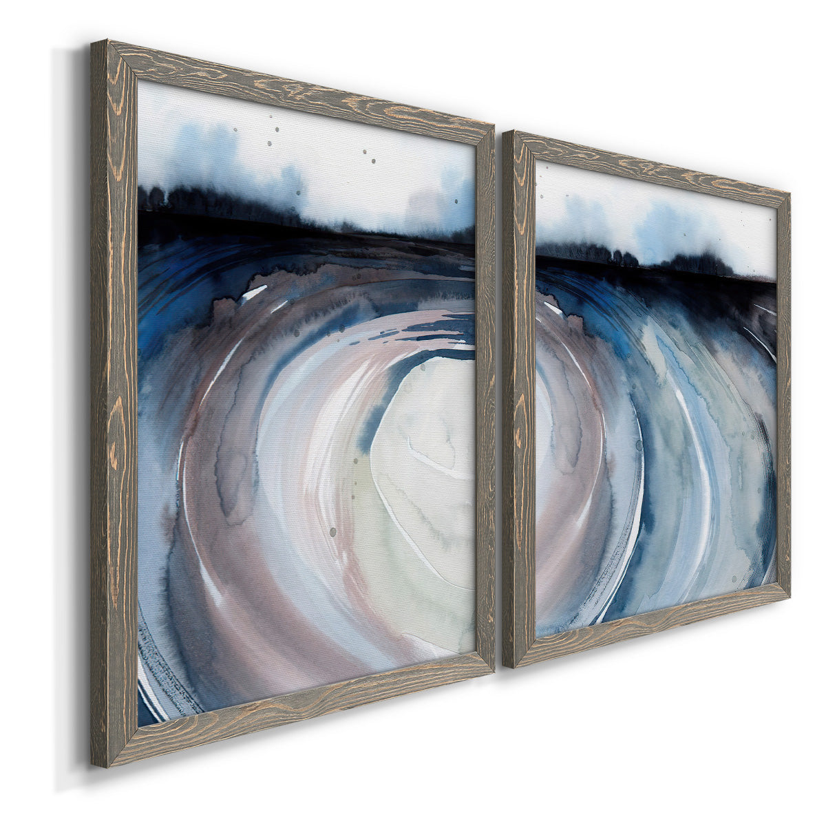 Geode Valley I - Premium Framed Canvas - Ready to Hang