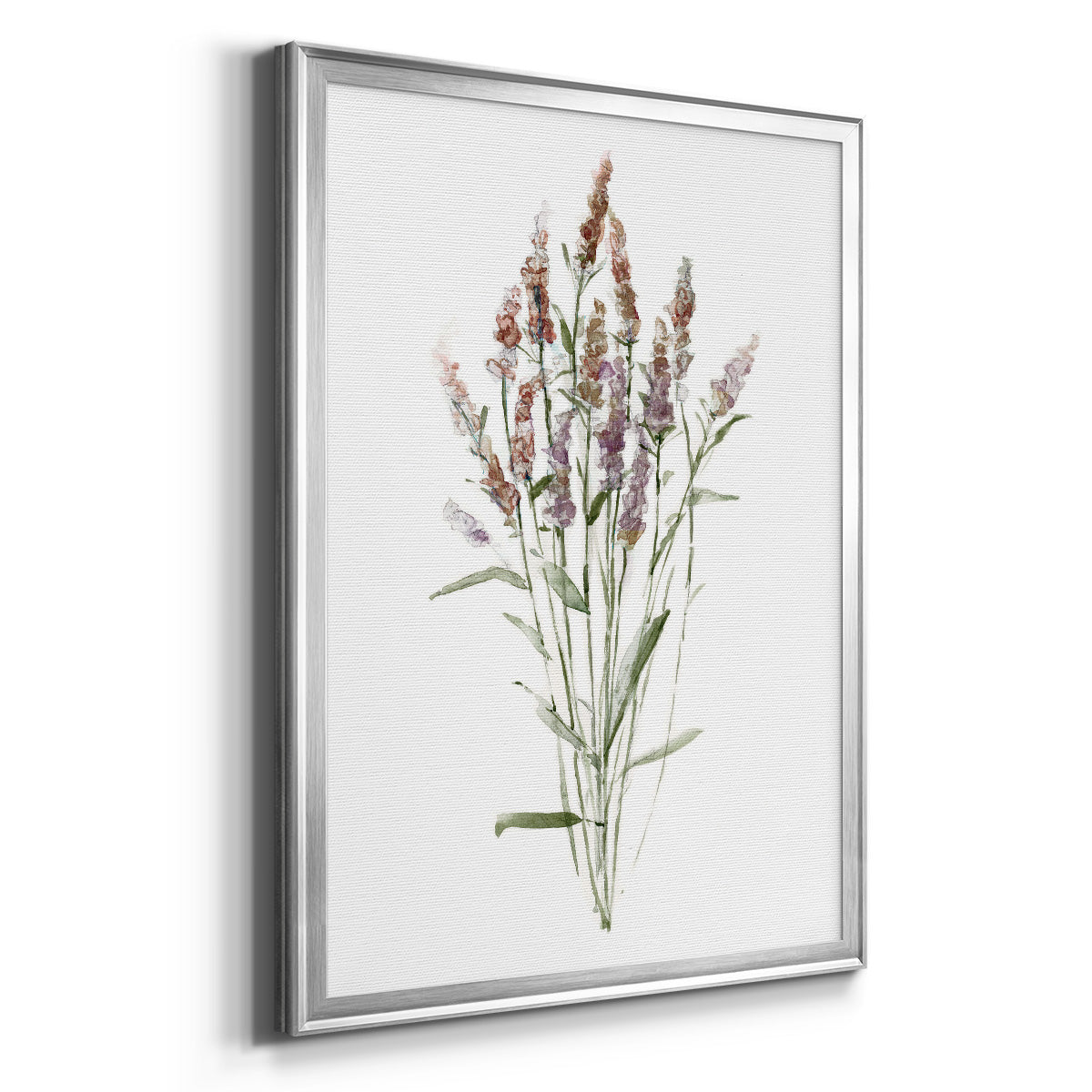 Dainty Botanical III - Modern Framed Canvas Print