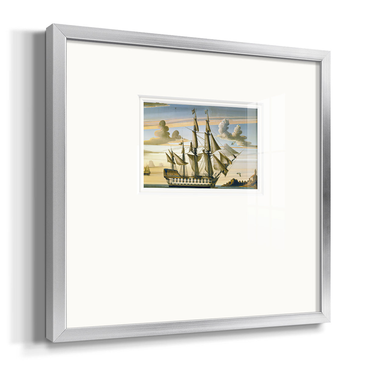 Frigate Premium Framed Print Double Matboard