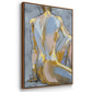 Grey Maiden II - Floater Framed Canvas Print