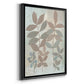 Leaf Cluster II - Modern Framed Canvas Print