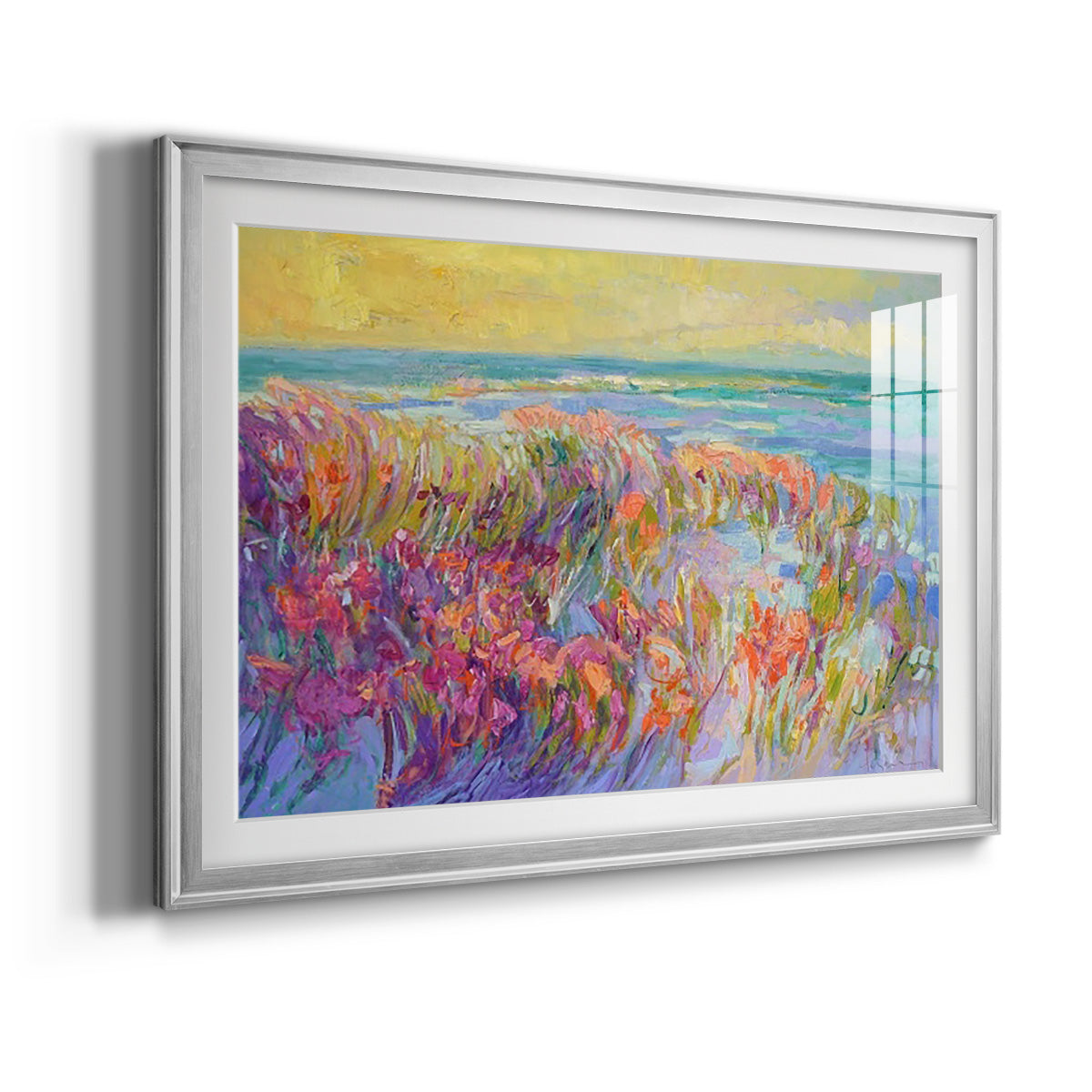 Summer Sanctuary - Modern Framed Art Print