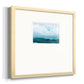 Azure Rising III Premium Framed Print Double Matboard