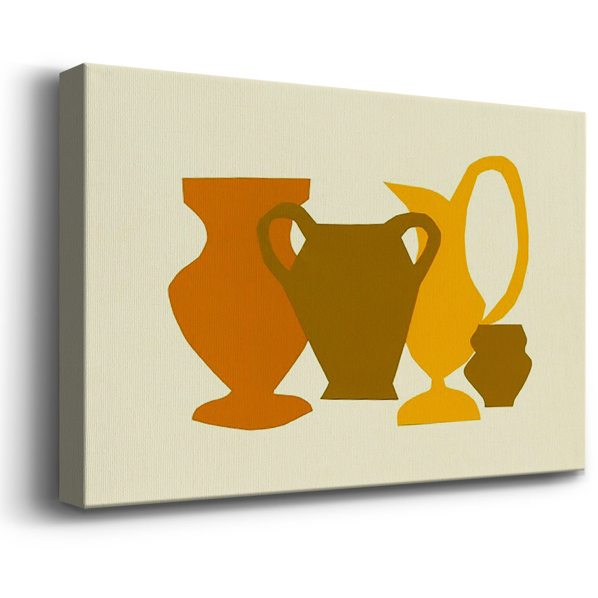 Posing Pottery II - Canvas Art Print