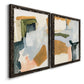 Palette Meld I - Premium Framed Canvas 2 Piece Set - Ready to Hang