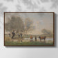 Cows in a Marshy Landscape, c. 1873-1874 - Floater Framed Canvas Print