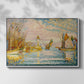 The Lighthouse at Groix, 1925 - Floater Framed Canvas Print