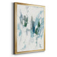Ice Cavern I - Modern Framed Canvas Print