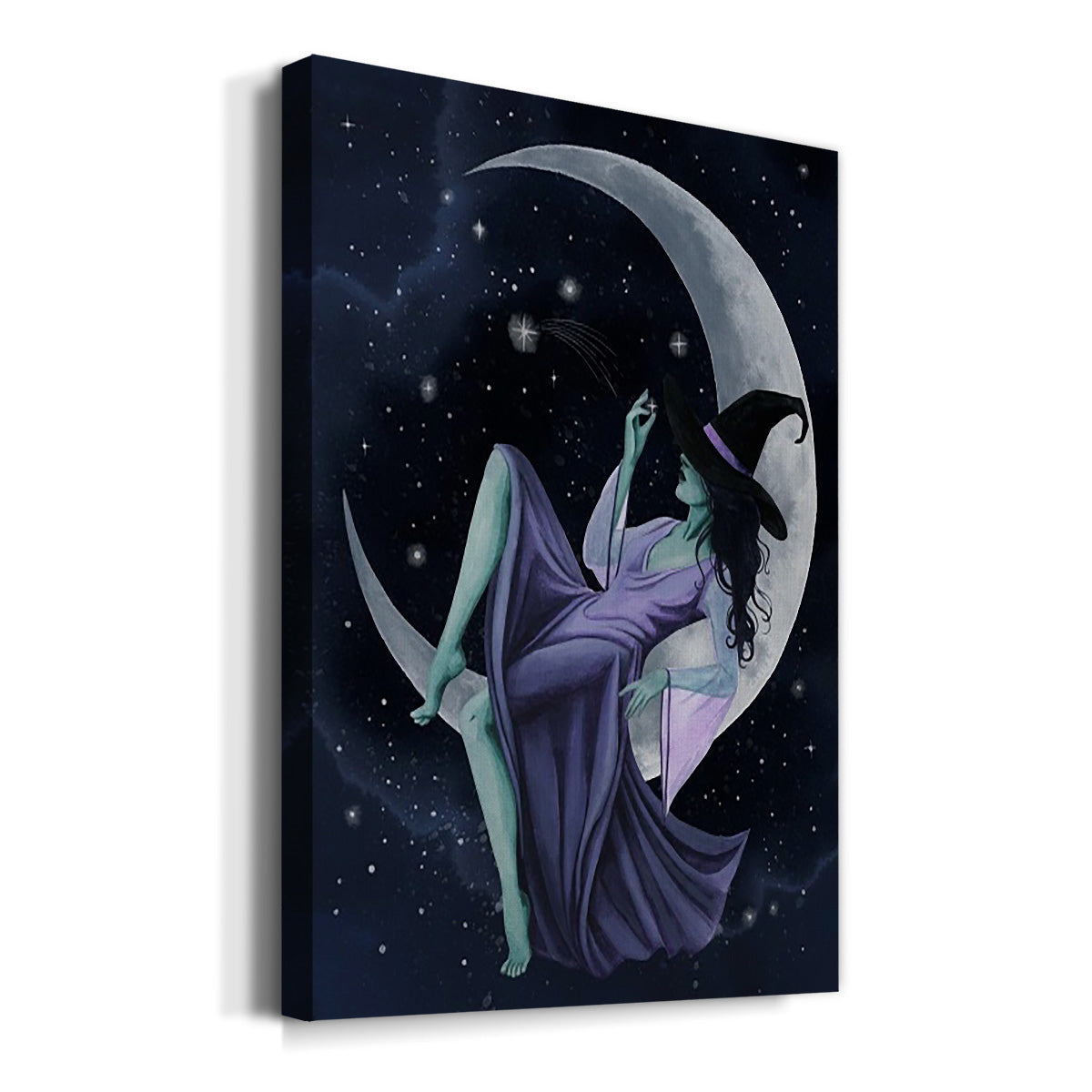 Star Sorceress I Premium Gallery Wrapped Canvas - Ready to Hang