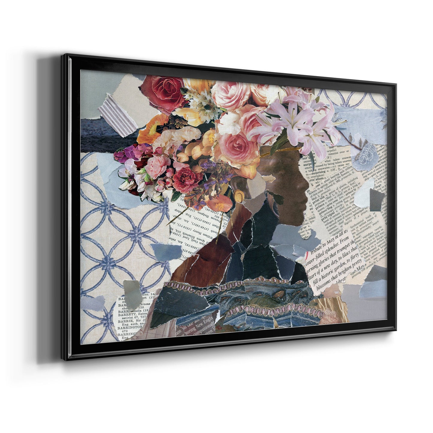 Contemplation I - Modern Framed Canvas Print