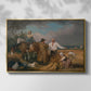 The Reapers, 1800 - Floater Framed Canvas Print