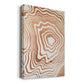 Wood Grain Suminagashi I Premium Gallery Wrapped Canvas - Ready to Hang