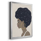 Heavenly Hair I - Modern Framed Canvas Print