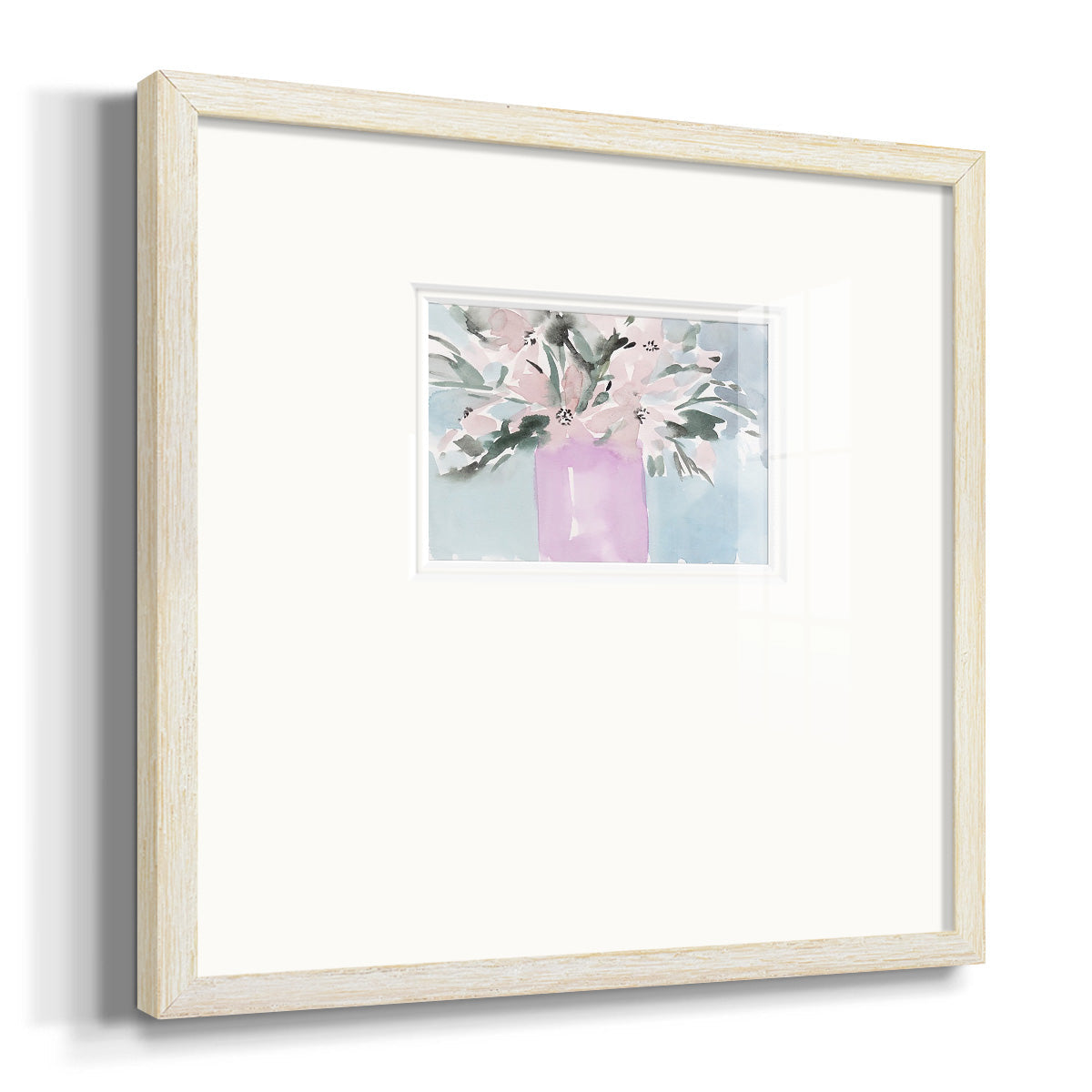 Broken Flowers II Premium Framed Print Double Matboard