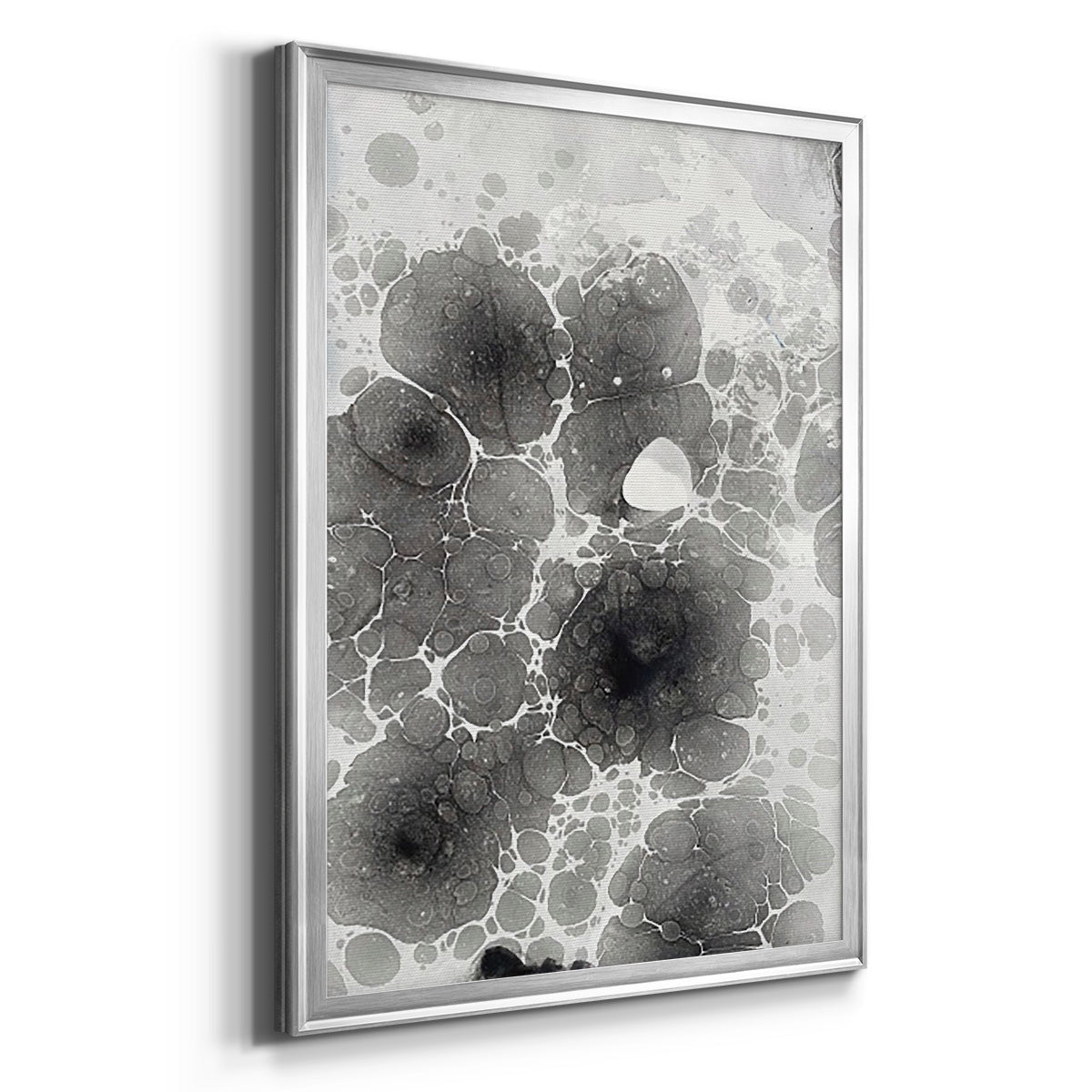 Marbling I - Modern Framed Canvas Print