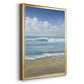 Timeless Waves - Modern Framed Canvas Print