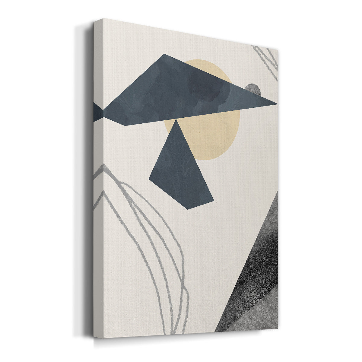 Diamond Slate IV Premium Gallery Wrapped Canvas - Ready to Hang