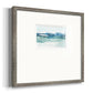 Ultramarine Vista I Premium Framed Print Double Matboard