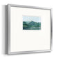 Green Grey Mountains I Premium Framed Print Double Matboard