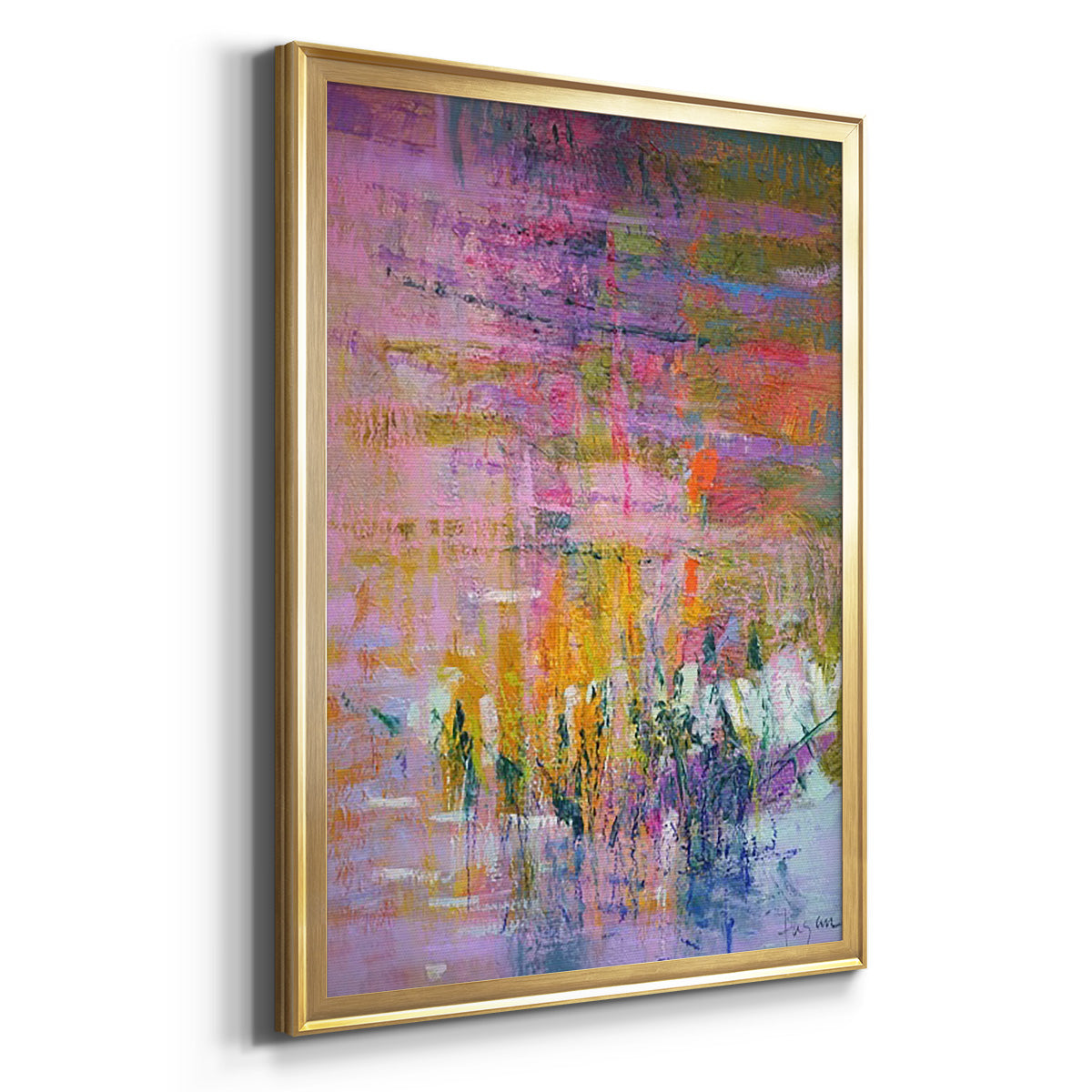 Twilight Resting - Modern Framed Canvas Print