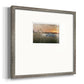 Evening Farm - Double Matboard Framed Print