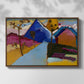 Kochel Straight Street, 1909 - Floater Framed Canvas Print