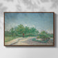 Square Saint-Pierre, Paris, 1887 - Floater Framed Canvas Print